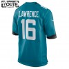 Lasten Jacksonville Jaguars NFL Pelipaita Trevor Lawrence 16 Nike Teal 2021 NFL Draft